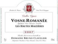 2014 Clavelier Vosne Romanee Hautes Maizieres